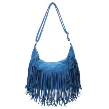 Cute Blue Tassel Messenger Bag [grhjr416000133] on Luulla